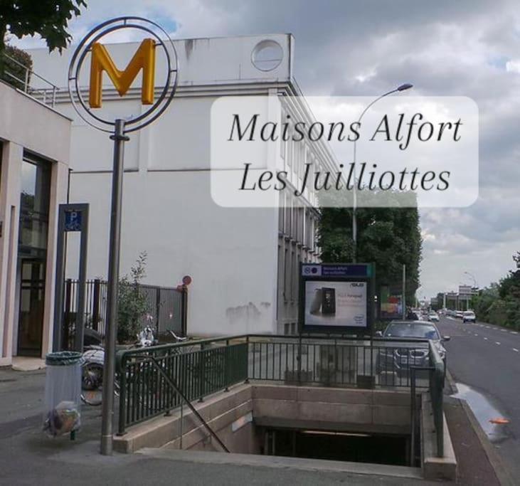 Escale-Marne Fr - 202 - Free Parking - Free Luggage Storage - All Equipped - Linen Included - Washing Machine - 10Mn Walk Metro 8 - Rer A - Panoramic View - From 1 To 14 Guests Maisons-Alfort Luaran gambar