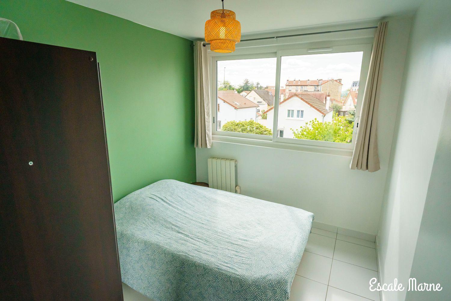 Escale-Marne Fr - 202 - Free Parking - Free Luggage Storage - All Equipped - Linen Included - Washing Machine - 10Mn Walk Metro 8 - Rer A - Panoramic View - From 1 To 14 Guests Maisons-Alfort Bilik gambar