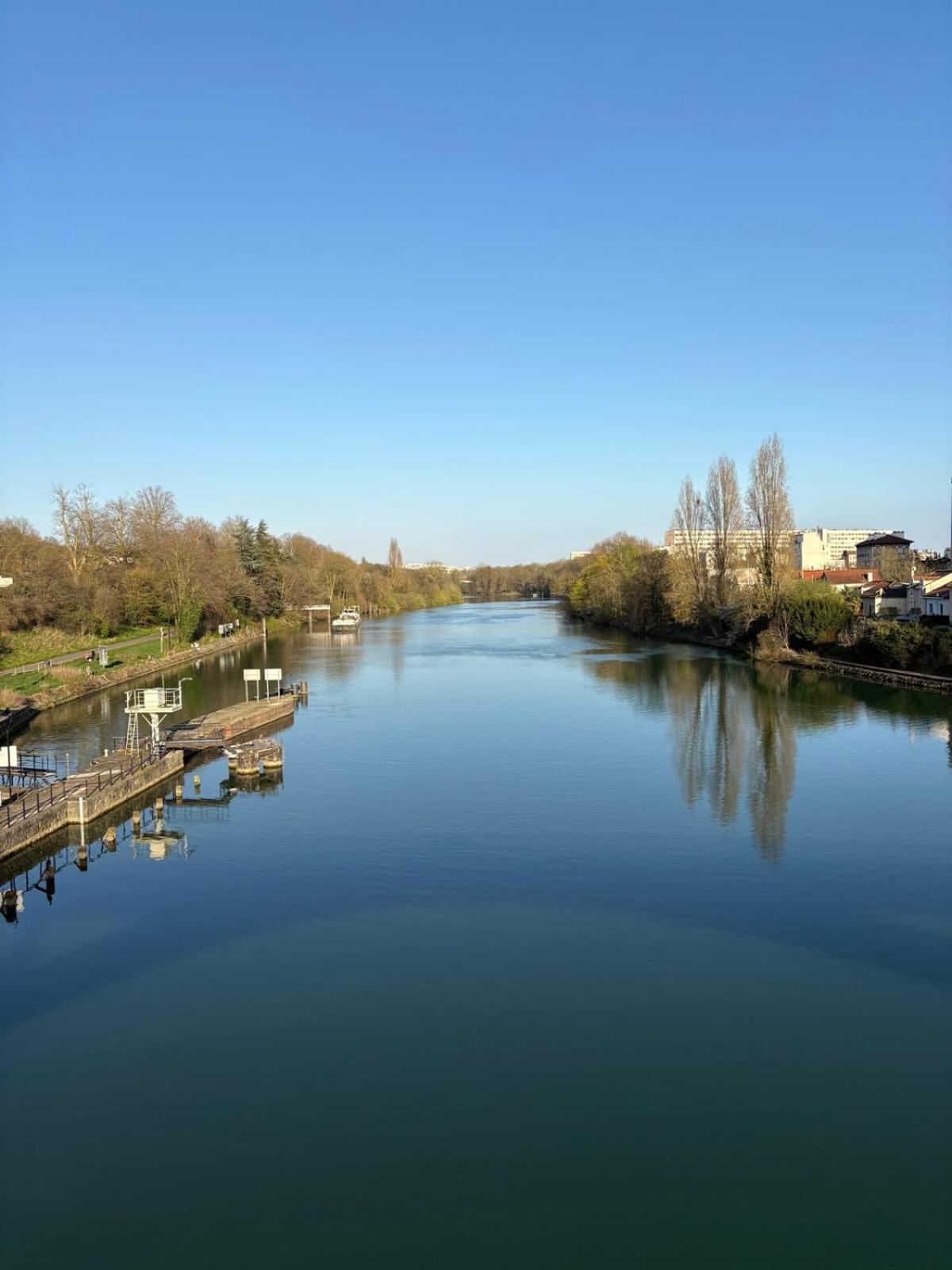 Escale-Marne Fr - 202 - Free Parking - Free Luggage Storage - All Equipped - Linen Included - Washing Machine - 10Mn Walk Metro 8 - Rer A - Panoramic View - From 1 To 14 Guests Maisons-Alfort Luaran gambar