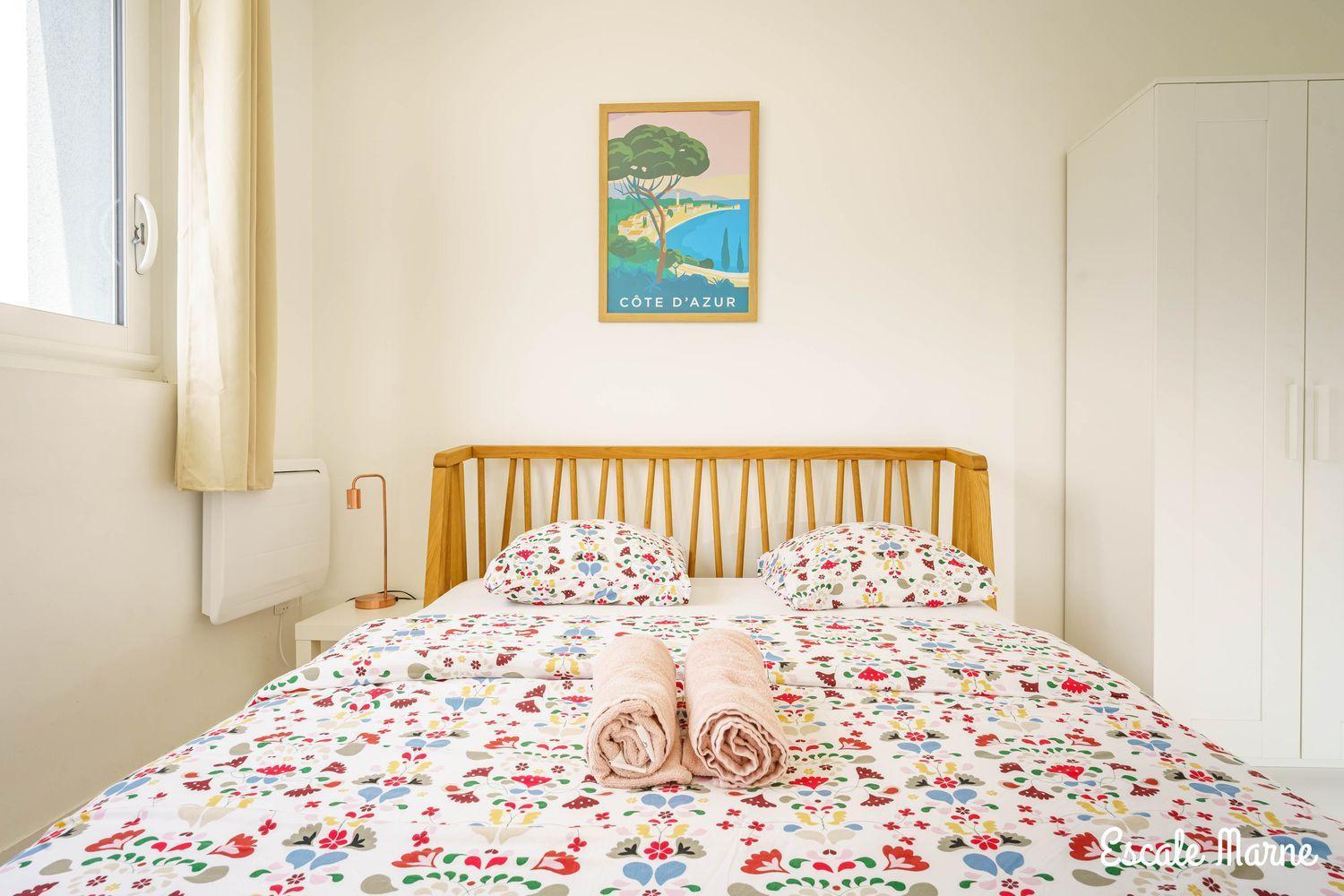 Escale-Marne Fr - 202 - Free Parking - Free Luggage Storage - All Equipped - Linen Included - Washing Machine - 10Mn Walk Metro 8 - Rer A - Panoramic View - From 1 To 14 Guests Maisons-Alfort Luaran gambar
